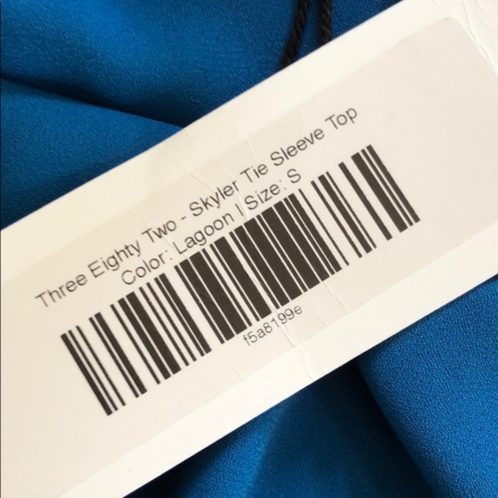 Nwt Three Eighty Two Open Sleeve Off Shoulder Top - image 7